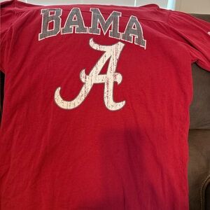 Alabama Crimson Tide Pressbox Long Sleeve Pullover Size L